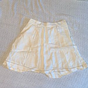 White Ann Taylor summer skirt